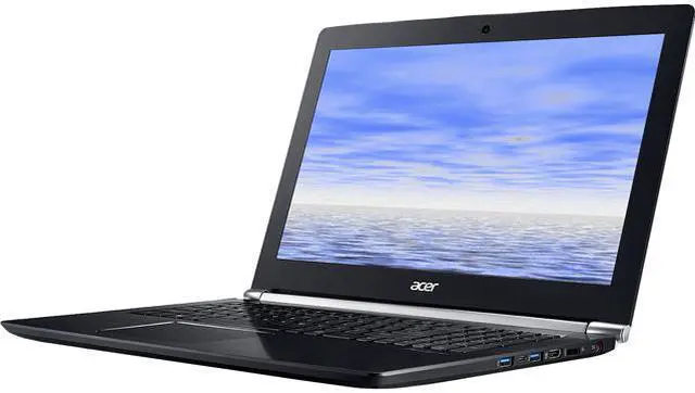 Main image of Acer - 15.6" GeForce GTX 1060 - Intel Core i7-7700HQ  - 16GB Memory - 512 GB SSD - Windows 10 Home 64-Bit - Gaming Laptop - IPS (VN7-593G-70U4 )