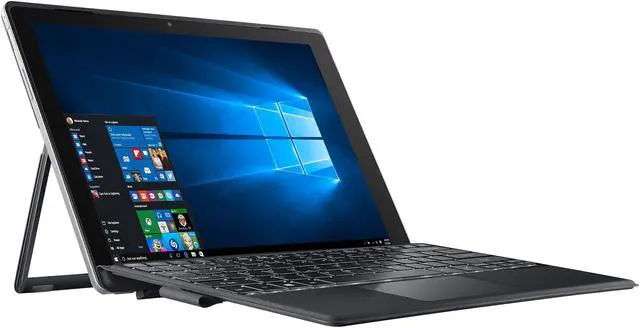 Alt view image 2 of 9 - Acer Switch 5 SW512-52-58AJ Intel Core i5 7th Gen 7200U (2.50 GHz) 8 GB LPDDR3 Memory 256 GB SSD Intel HD Graphics 620 12" Touchscreen 2160 x 1440 Detachable Bilingual 2-in-1 Laptop Windows 10 Home 64-Bit