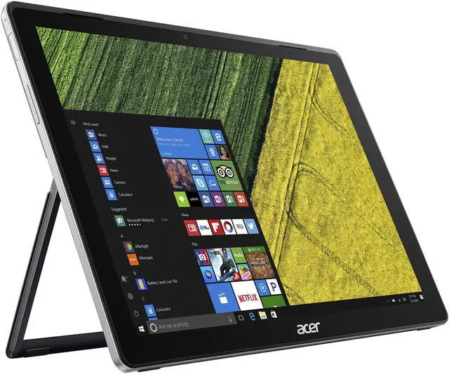 Alt view image 6 of 9 - Acer Switch 5 SW512-52-58AJ Intel Core i5 7th Gen 7200U (2.50 GHz) 8 GB LPDDR3 Memory 256 GB SSD Intel HD Graphics 620 12" Touchscreen 2160 x 1440 Detachable Bilingual 2-in-1 Laptop Windows 10 Home 64-Bit