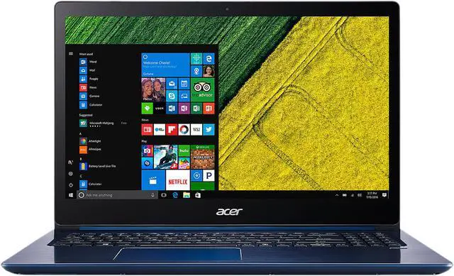 Alt view image 2 of 7 - Acer Bilingual Laptop Swift 3 Intel Core i5-8250U 8GB Memory 256 GB SSD Intel UHD Graphics 620 15.6" Non-Touch Screen Windows 10 Home 64-Bit SF315-51-57HU