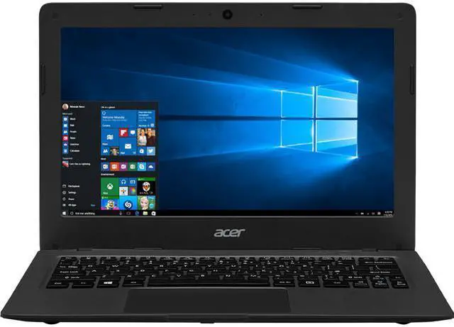 Main image of Acer Bilingual Laptop Aspire One Cloudbook AO1-131M-C7Z6-CA Intel Celeron N3050 (1.60 GHz) 2 GB Memory 16 GB eMMC Intel HD Graphics 11.6" Windows 10 Pro