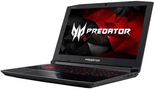 Main image of Acer Predator Helios 300 G3-571-77QK 15.6" Intel Core i7 7th Gen 7700HQ (2.80 GHz) NVIDIA GeForce GTX 1060 16 GB Memory 256 GB SSD Windows 10 Home 64-Bit Gaming Laptop (Manufacturer Recertified)