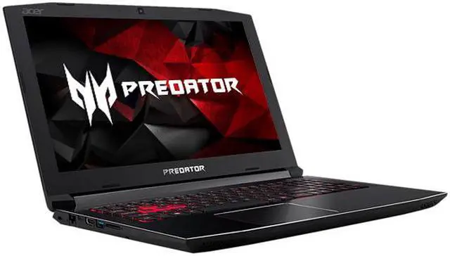 Alt view image 2 of 4 - Acer Predator Helios 300 G3-571-77QK 15.6" Intel Core i7 7th Gen 7700HQ (2.80 GHz) NVIDIA GeForce GTX 1060 16 GB Memory 256 GB SSD Windows 10 Home 64-Bit Gaming Laptop (Manufacturer Recertified)
