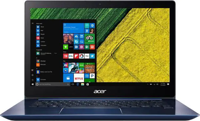 Main image of Acer Laptop Swift SF314-52-591M Intel Core i5 8th Gen 8250U (1.60 GHz) 8 GB Memory 256 GB SSD Intel UHD Graphics 620 14.0" Windows 10 Home 64-Bit