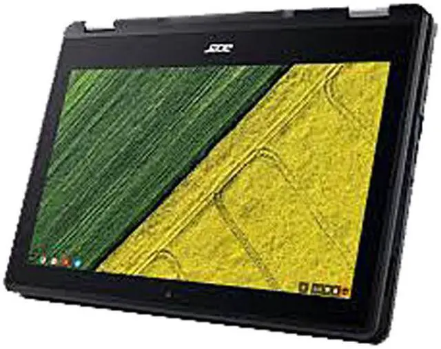 Alt view image 3 of 3 - Acer Grade A R751T-C4XP Spin Chromebook Intel Celeron N3350 (1.1 GHz) 4 GB Memory 32 GB eMMC SSD 11.6" Touchscreen Chrome OS