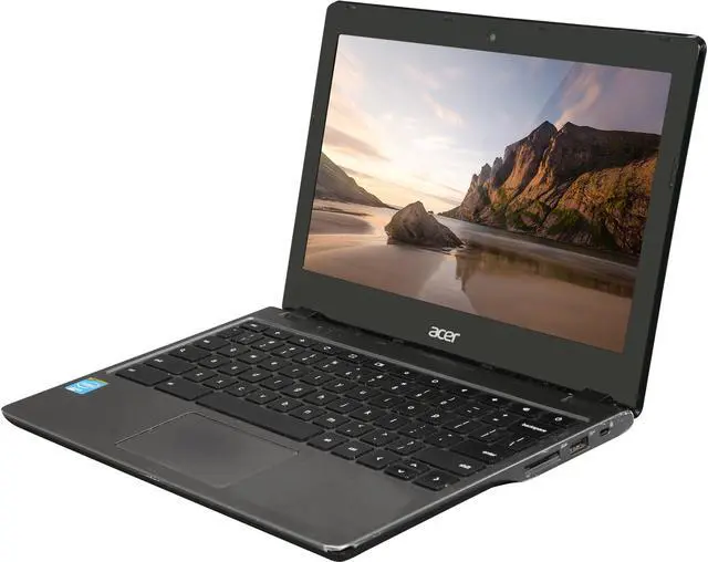 Main image of Acer Grade C Chromebook Intel Celeron 2955U 4GB Memory 16 GB SSD 11.6" Touch Screen Chrome OS C720