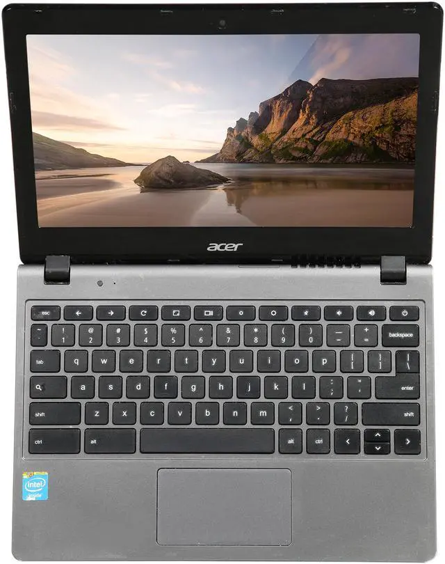 Alt view image 6 of 8 - Acer Grade C Chromebook Intel Celeron 2955U 4GB Memory 16 GB SSD 11.6" Touch Screen Chrome OS C720