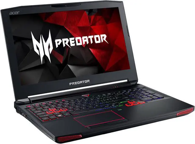 Alt view image 3 of 8 - Acer Predator 15 - 15.6" GeForce GTX 1060 - Intel Core i7-7700HQ  - 16GB Memory - - Windows 10 Home 64-Bit - Gaming Laptop - IPS (G9-593-735L )
