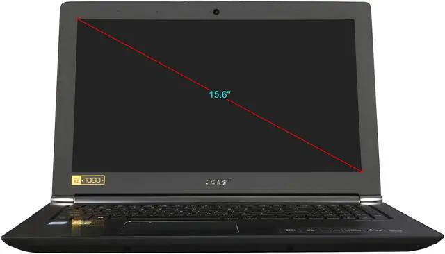 Alt view image 5 of 8 - Acer Aspire V15 Nitro Black Edition - 15.6" GeForce GTX 1060 - Intel Core i7-7700HQ  - 16GB Memory - - Windows 10 Home 64-Bit - Gaming Laptop - IPS (VN7-593G-76SS )