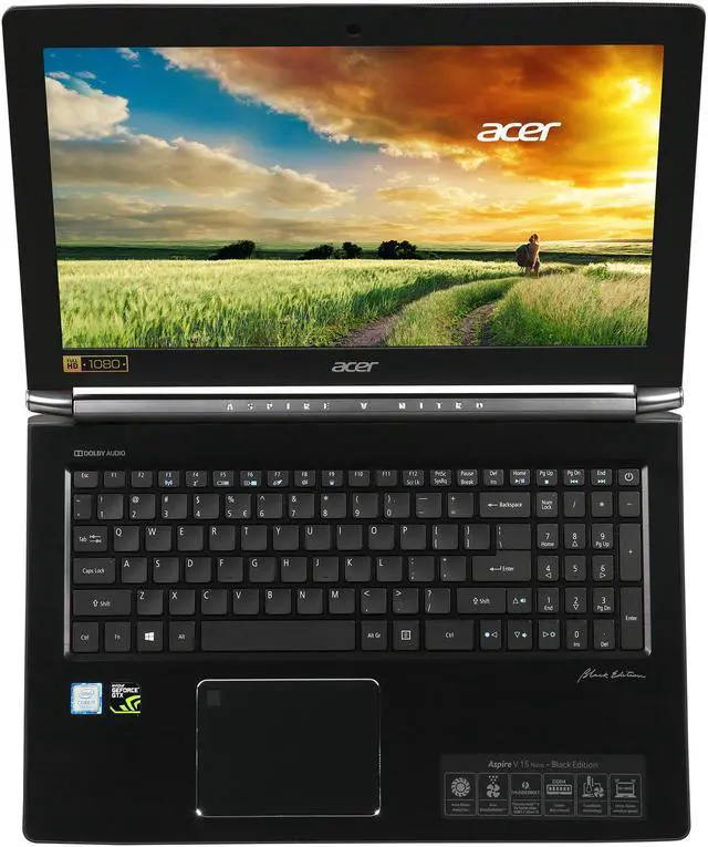 Alt view image 6 of 8 - Acer Aspire V15 Nitro Black Edition - 15.6" GeForce GTX 1060 - Intel Core i7-7700HQ  - 16GB Memory - - Windows 10 Home 64-Bit - Gaming Laptop - IPS (VN7-593G-76SS )