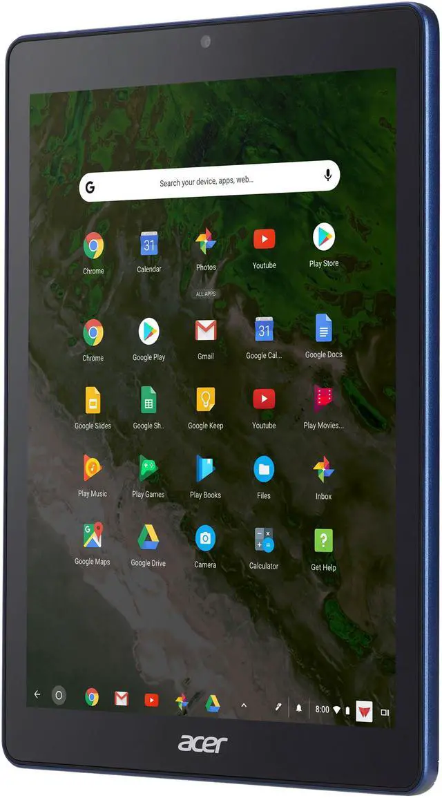 Alt view image 3 of 16 - Acer Chromebook Tab 10 D651N-K9WT Chromebook Dual-core ARM Cortex-A72 and Quad-core ARM Cortex-A53 4 GB LPDDR3 Memory 32 GB eMMC 9.7" Touchscreen Chrome OS Tablet with EMR Stylus Pen