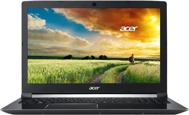 Alt view image 2 of 9 - Acer Aspire 7 - 15.6" GeForce GTX 1050 - Intel Core i7-7700HQ  - 8GB Memory - - Windows 10 Home 64-Bit - Gaming Laptop - (A715-71G-71NC )