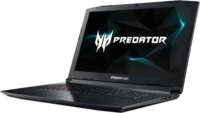 Alt view image 2 of 12 - Acer Predator Helios 300 - 17.3" GeForce GTX 1060 - Intel Core i7-8750H  - 16GB Memory - 256 GB PCIe NVMe SSD - Windows 10 Home 64-Bit - Gaming Laptop - 144 Hz IPS (PH317-52-77A4 )