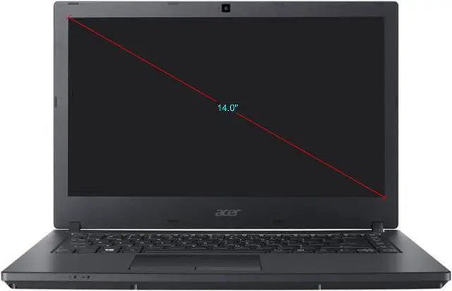 Alt view image 2 of 10 - Acer TravelMate P2 P2410-G2-M TMP2410-G2-M-392D 14" LCD Notebook - Intel Core i3 (8th Gen) i3-8130U Dual-core (2 Core) 2.20 GHz - 4 GB DDR4 SDRAM - 500 GB HDD - Windows 10 Pro 64-bit - 1366 x 768 - ComfyView