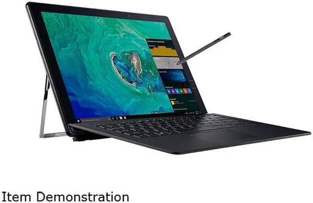 Alt view image 5 of 11 - Acer Switch 7 Black Edition Intel Core i7-8550U 16 GB LPDDR3 Memory 512 GB SSD NVIDIA GeForce MX150 13.5" Touch Screen 2256 x 1504 Detachable 2-in-1 Laptop with Stylus Windows 10 Pro 64-Bit SW713-51GNP-879G