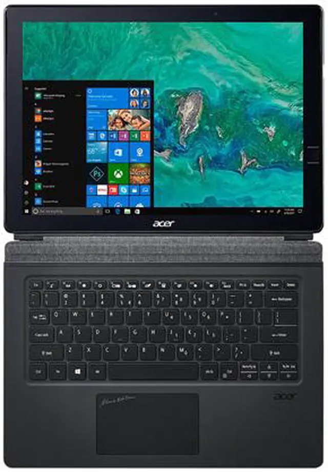 Alt view image 6 of 11 - Acer Switch 7 Black Edition Intel Core i7-8550U 16 GB LPDDR3 Memory 512 GB SSD NVIDIA GeForce MX150 13.5" Touch Screen 2256 x 1504 Detachable 2-in-1 Laptop with Stylus Windows 10 Pro 64-Bit SW713-51GNP-879G