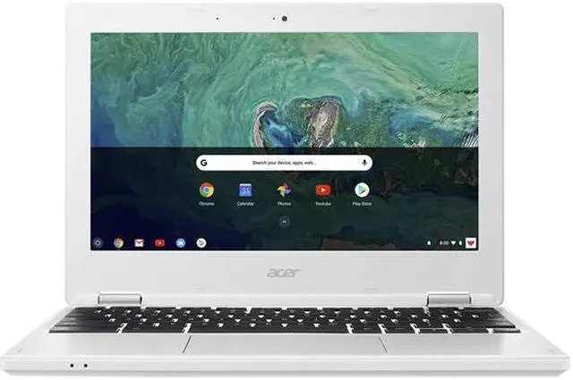 Alt view image 2 of 3 - Acer Grade A Chromebook 11 CB3-132-C9M7 Chromebook Intel Celeron N3060 (1.60 GHz) 2 GB Memory 16 GB Flash SSD 11.6" Chrome OS