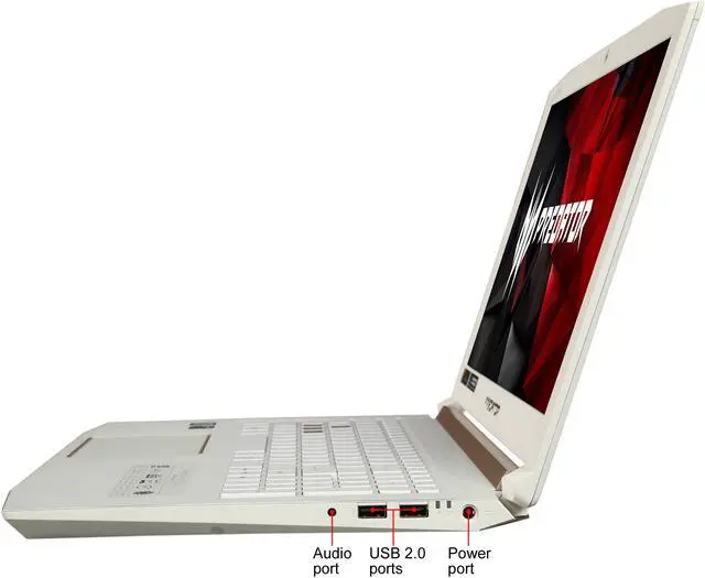 Alt view image 3 of 9 - Acer Predator Helios 300 PH315-51-757A 15.6" 144 Hz IPS GTX 1060 6 GB VRAM i7-8750H 16 GB Memory 256 GB SSD Windows 10 Home Gaming Laptop