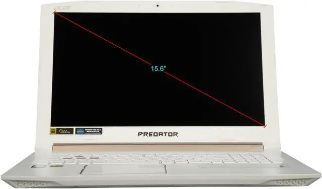 Alt view image 6 of 9 - Acer Predator Helios 300 PH315-51-757A 15.6" 144 Hz IPS GTX 1060 6 GB VRAM i7-8750H 16 GB Memory 256 GB SSD Windows 10 Home Gaming Laptop