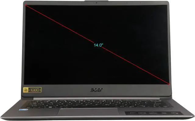 Alt view image 5 of 8 - Acer Grade A Laptop Swift 1 SF114-32-P2PK Intel Pentium Silver N5000 (1.10 GHz) 4 GB Memory 64 GB Flash Intel UHD Graphics 605 14.0"  Windows 10 S (Manufacturer Recertified)