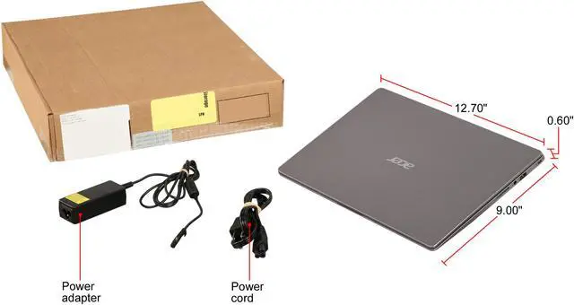 Alt view image 8 of 8 - Acer Grade A Laptop Swift 1 SF114-32-P2PK Intel Pentium Silver N5000 (1.10 GHz) 4 GB Memory 64 GB Flash Intel UHD Graphics 605 14.0"  Windows 10 S (Manufacturer Recertified)