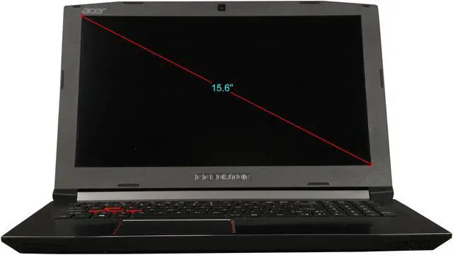 Alt view image 5 of 8 - Acer Predator Helios 300 PH315-51-78NP 15.6" 144 Hz IPS Intel Core i7 8th Gen 8750H (2.20 GHz) NVIDIA GeForce GTX 1060 16 GB Memory 256 GB SSD Windows 10 Home 64-bit Gaming Laptop (Manufacturer Recertified)