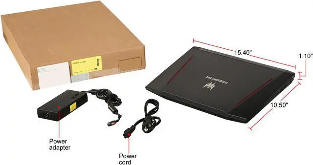 Alt view image 8 of 8 - Acer Predator Helios 300 PH315-51-78NP 15.6" 144 Hz IPS Intel Core i7 8th Gen 8750H (2.20 GHz) NVIDIA GeForce GTX 1060 16 GB Memory 256 GB SSD Windows 10 Home 64-bit Gaming Laptop (Manufacturer Recertified)