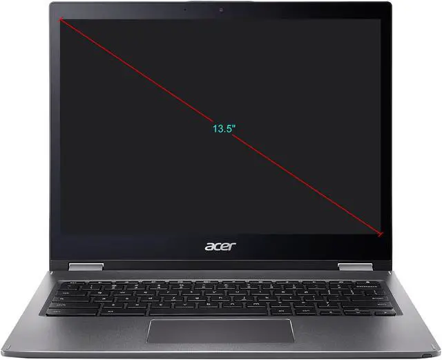 Alt view image 4 of 18 - Acer Chromebook Spin 13 CP713-1WN-337V8 Chromebook Intel Core i3 8th Gen 8130U (2.20 GHz) 4 GB LPDDR3 Memory 128 GB eMMC 13.5" Touchscreen Chrome OS