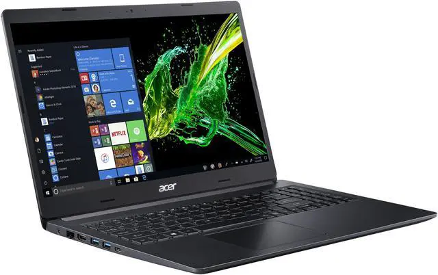 Alt view image 2 of 13 - Acer Laptop Aspire 5 A515-54G-54QQ Intel Core i5 8th Gen 8265U (1.60 GHz) 8 GB Memory 512 GB SSD NVIDIA GeForce MX250 15.6" Windows 10 Home 64-bit