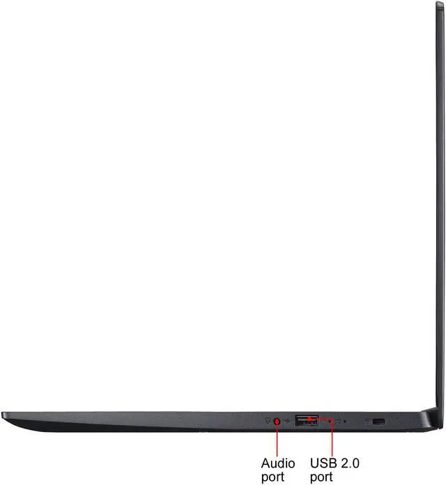 Alt view image 12 of 13 - Acer Laptop Aspire 5 A515-54G-54QQ Intel Core i5 8th Gen 8265U (1.60 GHz) 8 GB Memory 512 GB SSD NVIDIA GeForce MX250 15.6" Windows 10 Home 64-bit