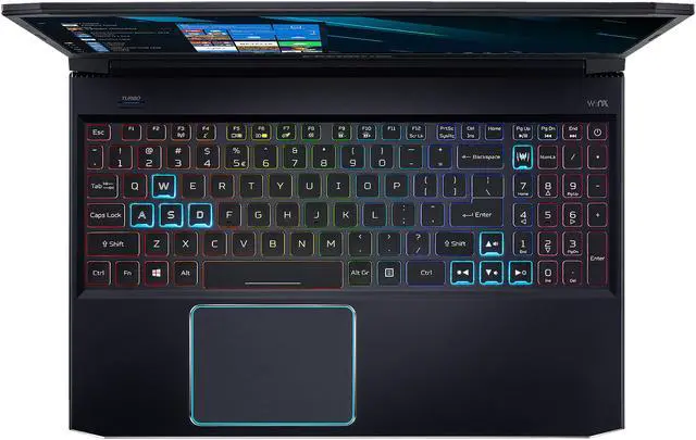 Alt view image 6 of 13 - Acer Predator Helios 300 PH315-52-72RG 15.6" 144 Hz IPS Intel Core i7 9th Gen 9750H (2.60 GHz) NVIDIA GeForce GTX 1660 Ti 16 GB Memory 512 GB SSD Windows 10 Home 64-bit Gaming Laptop