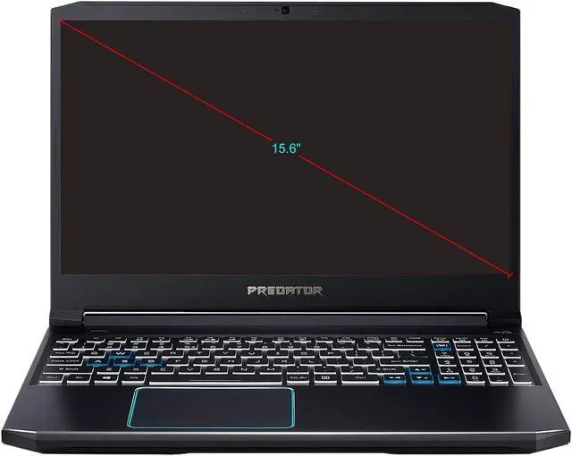 Alt view image 11 of 13 - Acer Predator Helios 300 PH315-52-72RG 15.6" 144 Hz IPS Intel Core i7 9th Gen 9750H (2.60 GHz) NVIDIA GeForce GTX 1660 Ti 16 GB Memory 512 GB SSD Windows 10 Home 64-bit Gaming Laptop