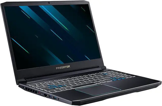 Alt view image 6 of 14 - Acer Predator Helios 300 Gaming Laptop - 15.6" 144 Hz IPS, Intel Core i7-9750H, GeForce RTX 2060, 16 GB RAM, 512 GB SSD, Windows 10 Pro (PH315-52-71RT)