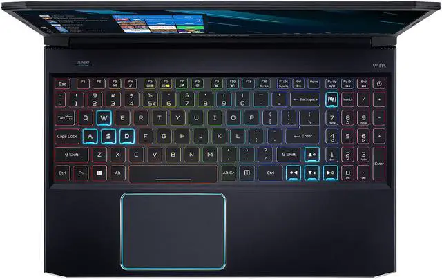 Alt view image 12 of 14 - Acer Predator Helios 300 Gaming Laptop - 15.6" 144 Hz IPS, Intel Core i7-9750H, GeForce RTX 2060, 16 GB RAM, 512 GB SSD, Windows 10 Pro (PH315-52-71RT)