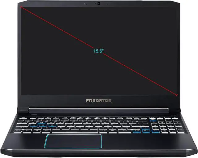 Alt view image 4 of 14 - Acer Predator Helios 300 Gaming Laptop - 15.6" 144 Hz IPS, Intel Core i7-9750H, GeForce RTX 2060, 16 GB RAM, 512 GB SSD, Windows 10 Pro (PH315-52-71RT)