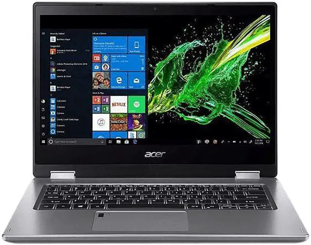 Main image of Acer Laptop Spin 3 Intel Core i7-8565U 16GB Memory 512 GB SSD Intel UHD Graphics 620 14.0" Non-Touch Screen Windows 10 Home 64-bit SP314-53N-77AJ