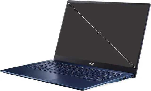 Alt view image 2 of 4 - Acer Laptop Swift 5 SF514-54T-5428 Intel Core i5 10th Gen 1035G1 (1.00 GHz) 8 GB LPDDR4 Memory 512 GB SSD Intel UHD Graphics 14" Touchscreen Windows 10 Home 64-bit