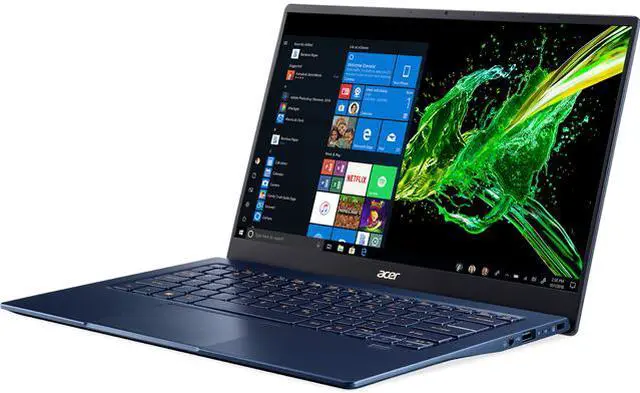 Main image of Acer Laptop Swift 5 Intel Core i7-1065G7 8 GB LPDDR4 Memory 512 GB SSD Intel Iris Plus Graphics 14.0" Touch Screen Windows 10 Home 64-bit SF514-54T-76PY