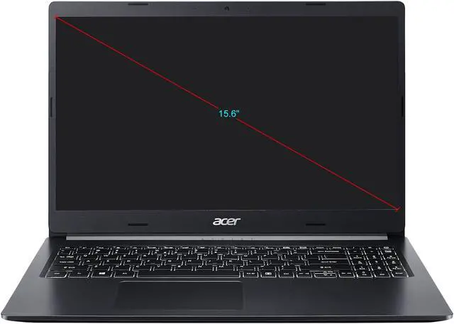 Alt view image 2 of 9 - Acer Laptop Aspire 5 Thin and Light Laptop A515-44-R4M5 AMD Ryzen 5 4000 Series 4500U (2.30 GHz) 8 GB Memory 512 GB SSD AMD Radeon Graphics 15.6" Windows 10 Home 64-bit