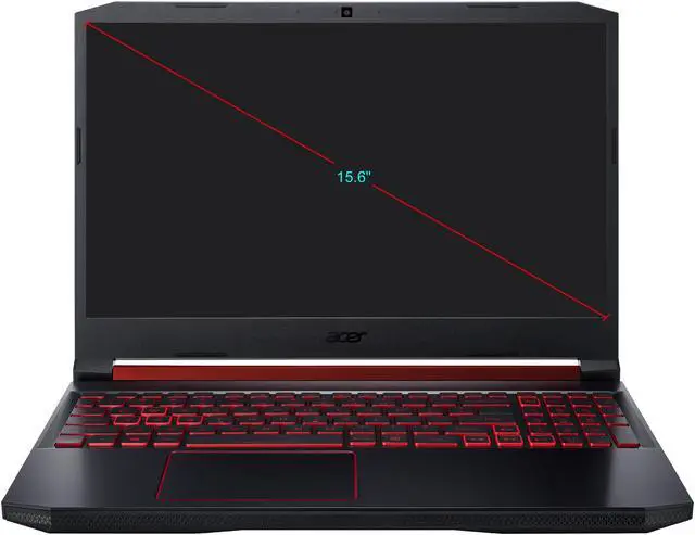 Alt view image 5 of 19 - Acer Nitro 5 - 15.6" - Intel Core i5-9300H - GeForce RTX 2060 - 16 GB DDR4 - 512 GB SSD - Gaming Laptop (AN515-54-547D)