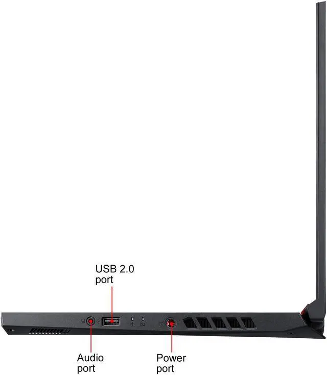 Alt view image 10 of 19 - Acer Nitro 5 - 15.6" - Intel Core i5-9300H - GeForce RTX 2060 - 16 GB DDR4 - 512 GB SSD - Gaming Laptop (AN515-54-547D)