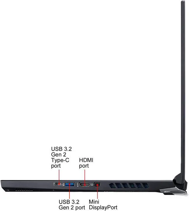 Alt view image 11 of 20 - Acer Predator Helios 300 - 15.6" 144 Hz - Intel Core i7-10750H - GeForce RTX 2060 - 16 GB Memory - 1 TB SSD - Windows 10 Home - Gaming Laptop (PH315-53-781R)