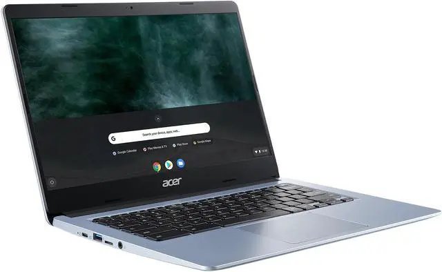 Alt view image 7 of 15 - Acer Chromebook 314 CB314-1H-C66Z Chromebook Intel Celeron N4000 (1.10 GHz) 4 GB LPDDR4 Memory 32 GB eMMC 14.0" Chrome OS