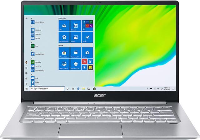 Alt view image 4 of 19 - Acer Laptop Swift 3 AMD Ryzen 5 4500U 8 GB LPDDR4 Memory 256 GB SSD AMD Radeon Graphics 14.0" Non-Touch Screen Windows 10 Home 64-bit SF314-42-R7LH