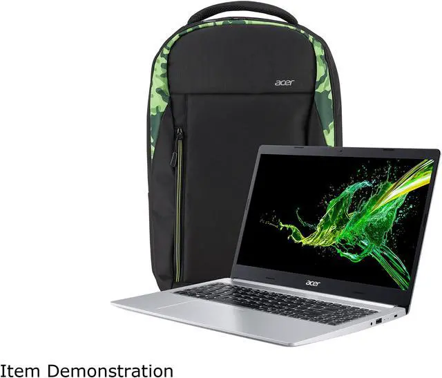 Alt view image 8 of 8 - Acer Laptop Aspire 5 Thin and Light Laptop A515-55-576H Intel Core i5 10th Gen 1035G1 (1.00 GHz) 8 GB Memory 512 GB PCIe SSD Intel UHD Graphics 15.6" Windows 10 Home 64-bit
