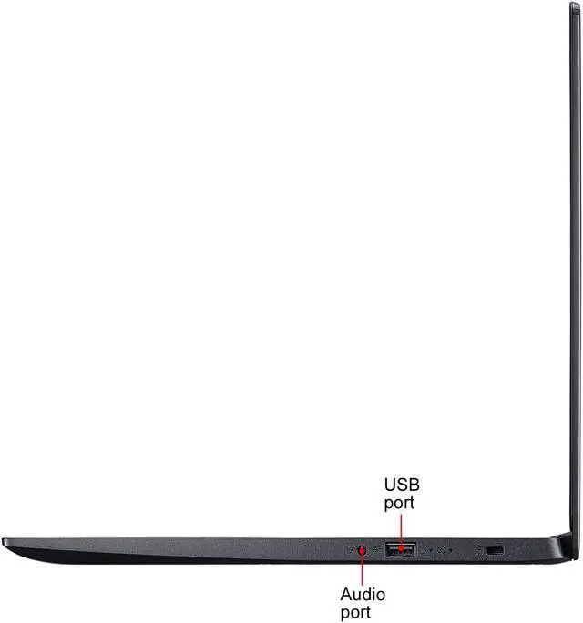 Alt view image 14 of 20 - Acer Laptop Aspire 5 Intel Core i5-1035G1 8GB Memory 512 GB SSD Intel UHD Graphics 15.6" Touch Screen Windows 10 Home 64-bit A515-55T-5887