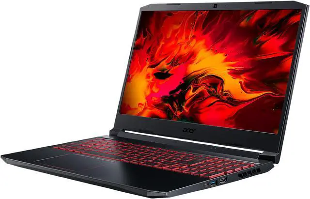 Alt view image 2 of 17 - Acer Nitro 5 - 15.6" - Intel Core i5-10300H - GeForce GTX 1650 - 8 GB DDR4 - 512 GB SSD - Windows 10 Home - Gaming Laptop (AN515-55-55SD)