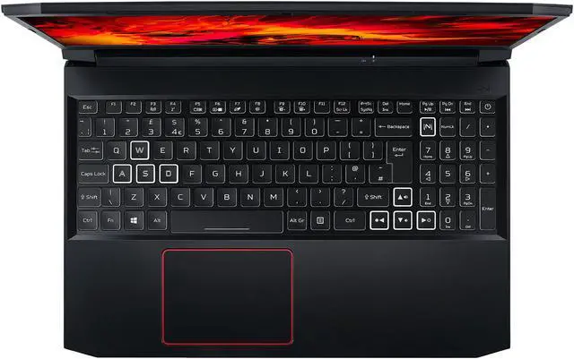 Alt view image 8 of 17 - Acer Nitro 5 - 15.6" - Intel Core i5-10300H - GeForce GTX 1650 - 8 GB DDR4 - 512 GB SSD - Windows 10 Home - Gaming Laptop (AN515-55-55SD)