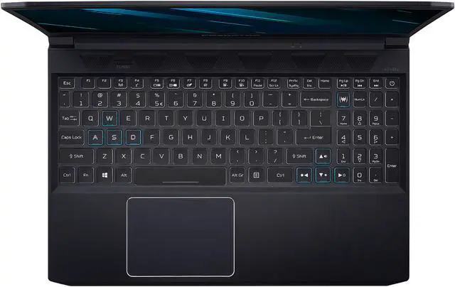 Alt view image 7 of 15 - Acer Predator Triton 300 - 15.6" 240 Hz - Intel Core i7-10750H - GeForce RTX 2070 Max-Q - 16 GB Memory - 512 GB PCIe SSD - Windows 10 Home - Gaming Laptop (PT315-52-73WT)