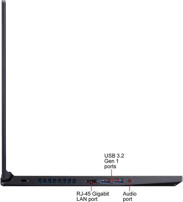 Alt view image 13 of 15 - Acer Predator Triton 300 - 15.6" 240 Hz - Intel Core i7-10750H - GeForce RTX 2070 Max-Q - 16 GB Memory - 512 GB PCIe SSD - Windows 10 Home - Gaming Laptop (PT315-52-73WT)